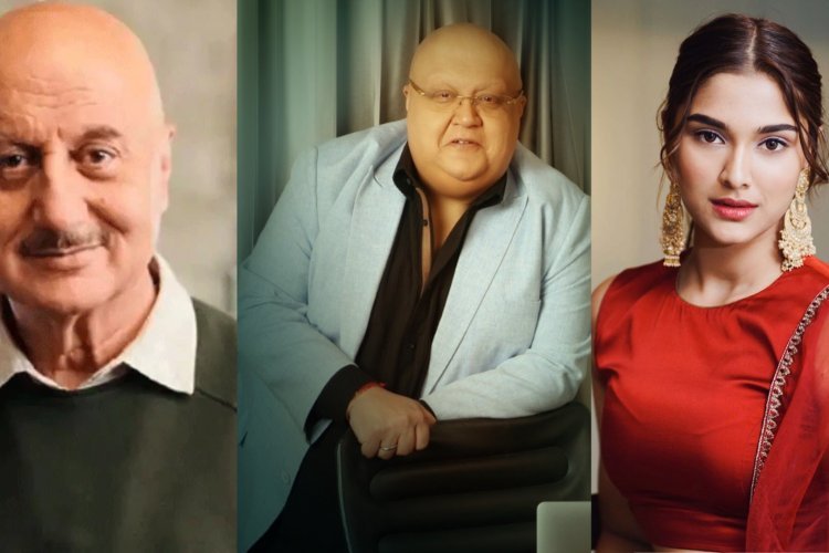 "I am thrilled and really happy to bring Anupam Kher and Saiee Manjrekar on board to play lead actors in my first film", says Producer Amit Bhatia