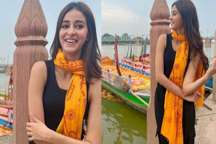 Ananya Pandey Reached Mathura Amid 'Liger' Flop, Told Fans & 'Radhe&Radhe'