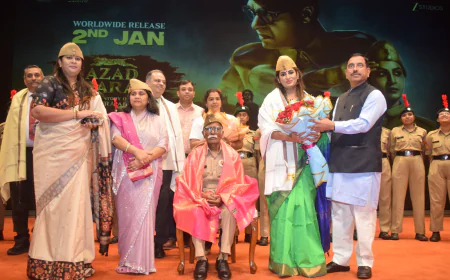 Parliament Screens ‘Azad Bharath’ to Honour Netaji & INA Veterans