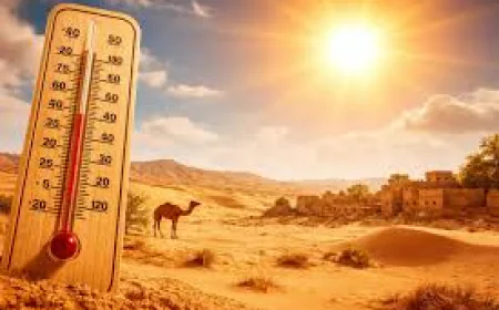 Heatwave Alert: Bright Sunshine Pushes Temperatures Close to 40°C Across Rajasthan