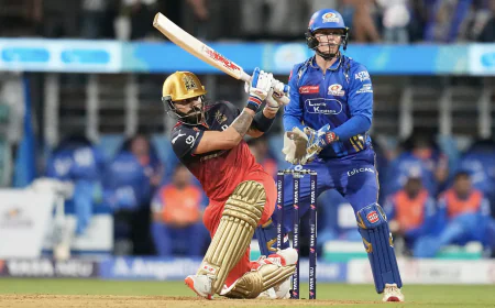 Mumbai Indians Opt to Bowl Against Royal Challengers Bangalore at Wankhede; Teams Make Key Changes