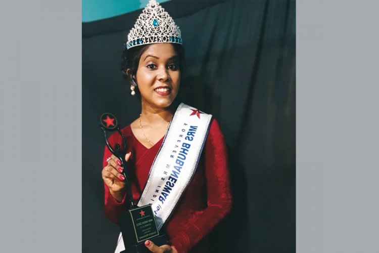 Sasmita Mohanty from Bhubaneswar got the City Winner title in Forever Miss, Mrs, and Teen 2022 Season 2 in G1 category