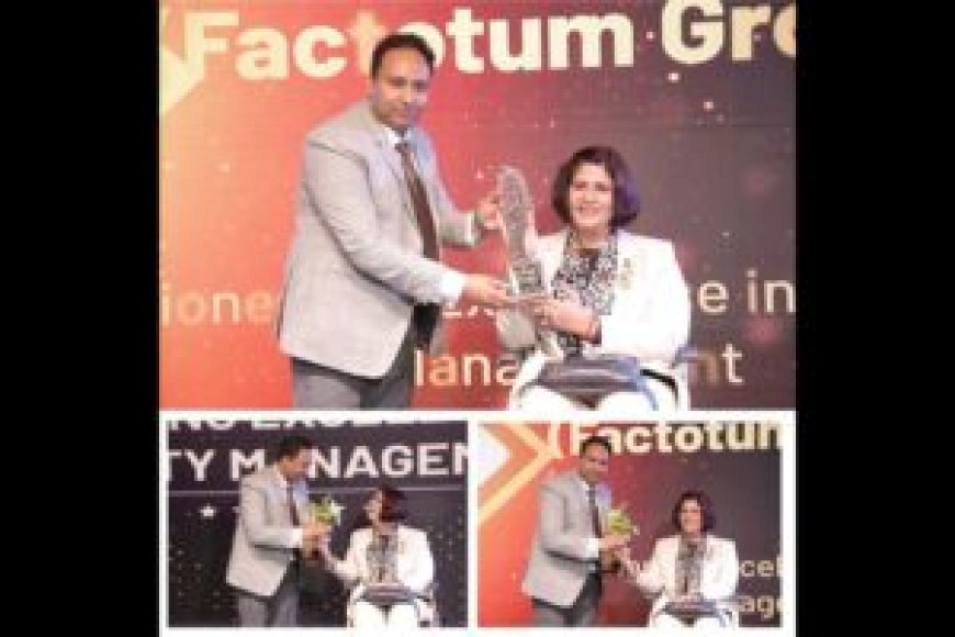Mahesh Kumar and Factotum Group: Pioneering Excellence in Facility Management Honored at Precedential Awards 2023'