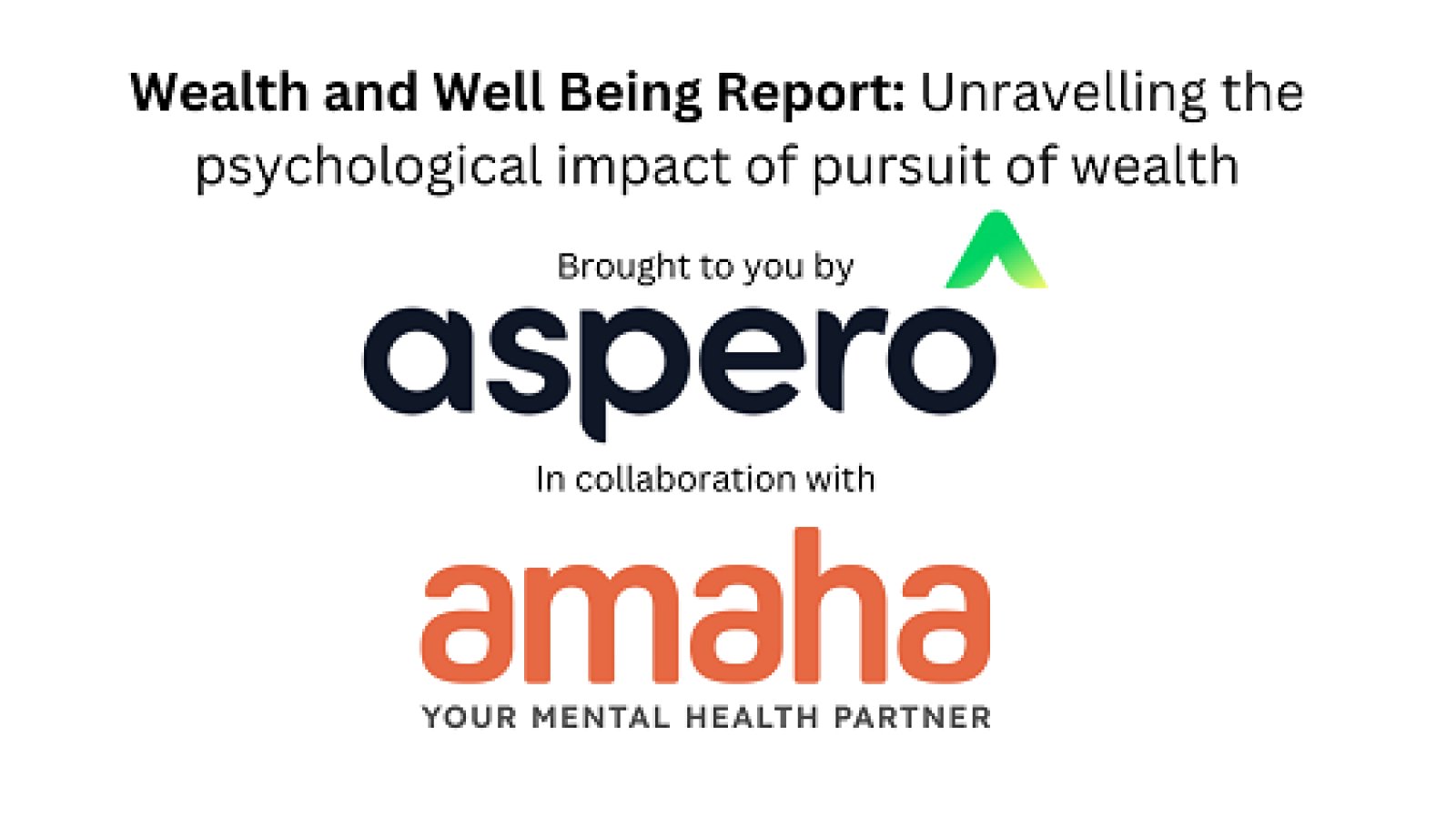 Aspero's Wealth & Well-Being Report Reveals 60% of Indian Investors Stress Over Future Uncertainty