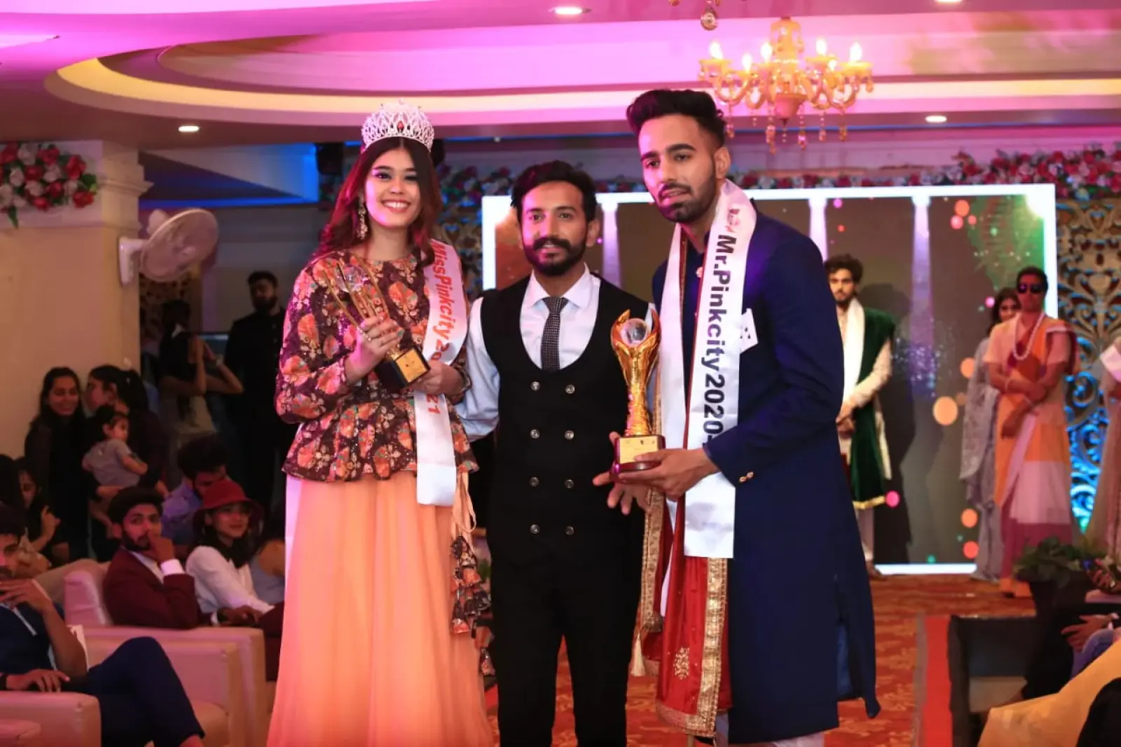 Shrishti Khatri Miss Pinkcity and Yogesh Navlani won Mr. Pinkcity Season 4 Title