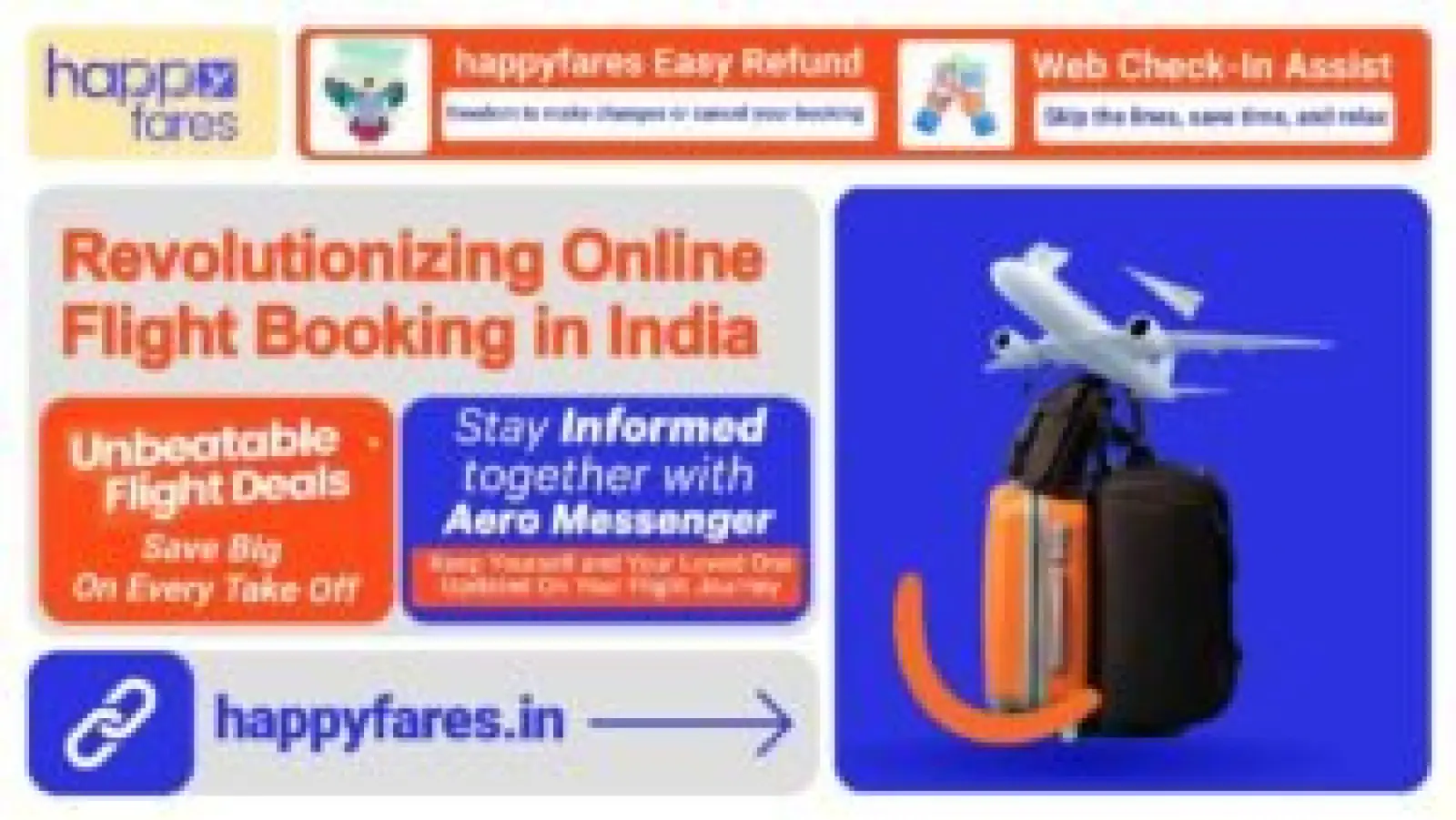 Happyfares Takes the Lead in Revolutionizing Online Travel Booking in India