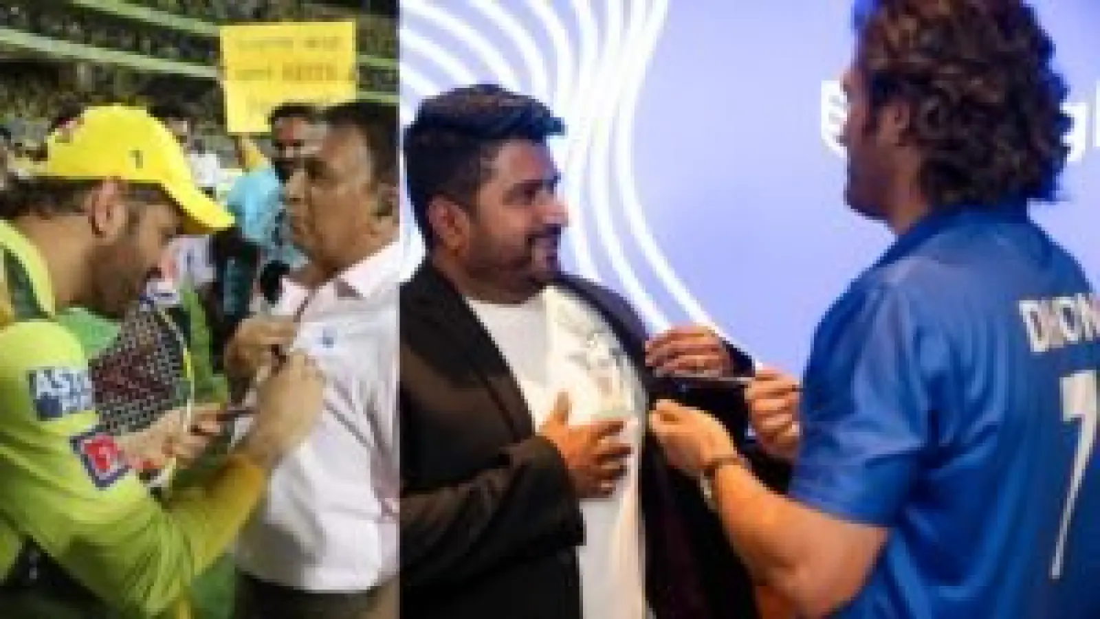 Dhoni’s exclusive autograph for a Malayali entrepreneur is similar to what Gavaskar received