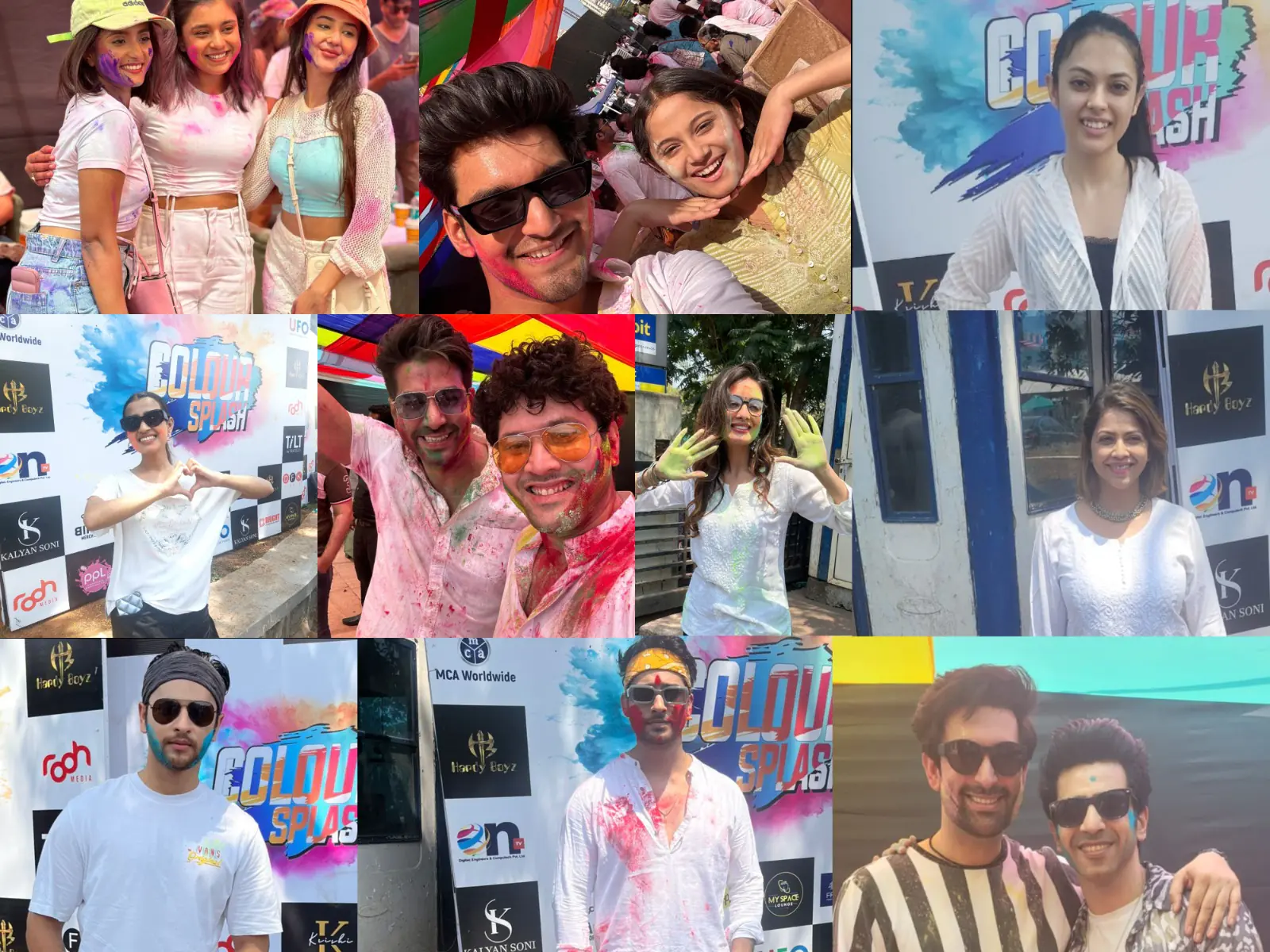 Celebs Galore at Colour Splash 5, Mumbai's Biggest Holi Fest held at Inorbit Mall