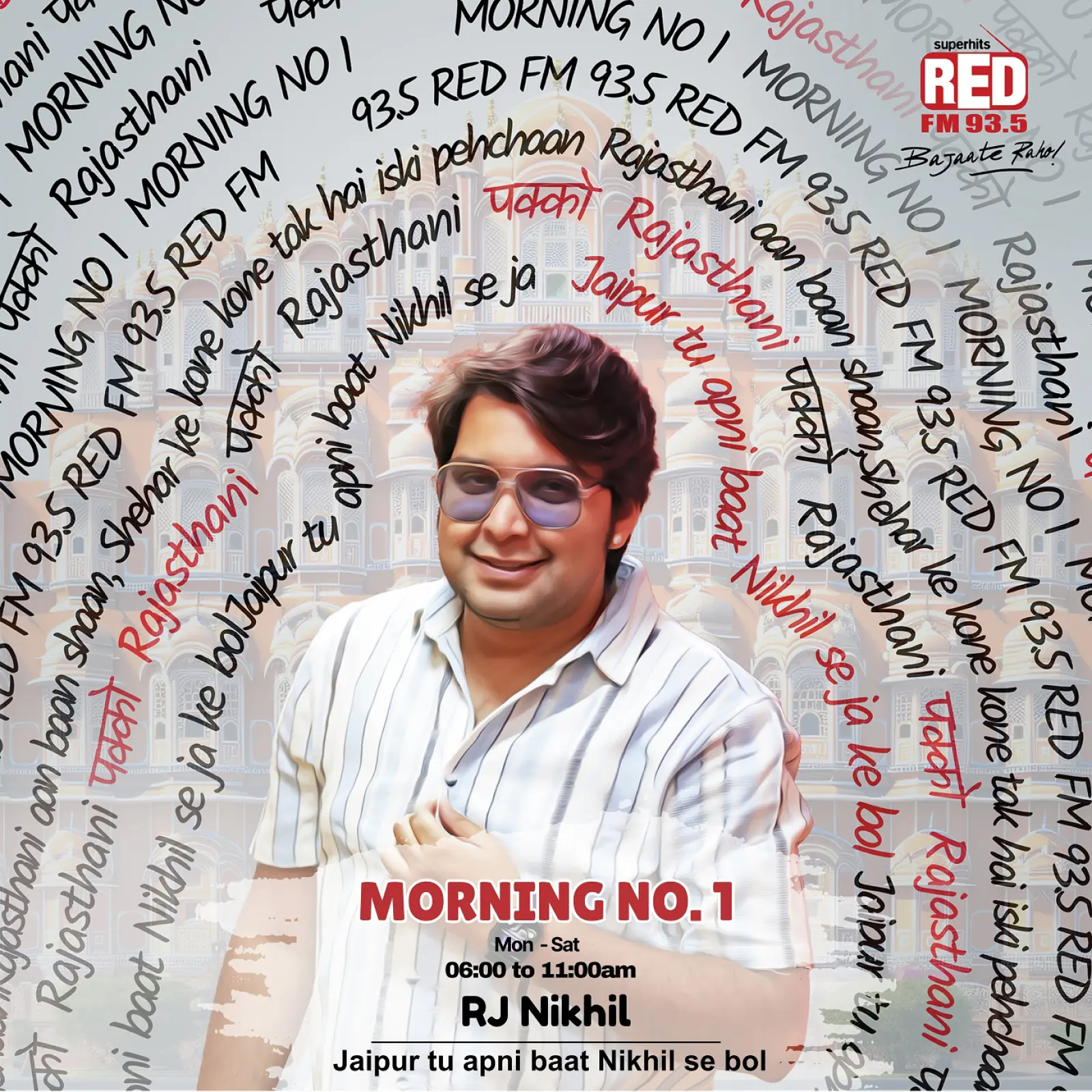 Red FM Introduces 'Pakko Rajasthani' Morning Show with RJ Nikhil