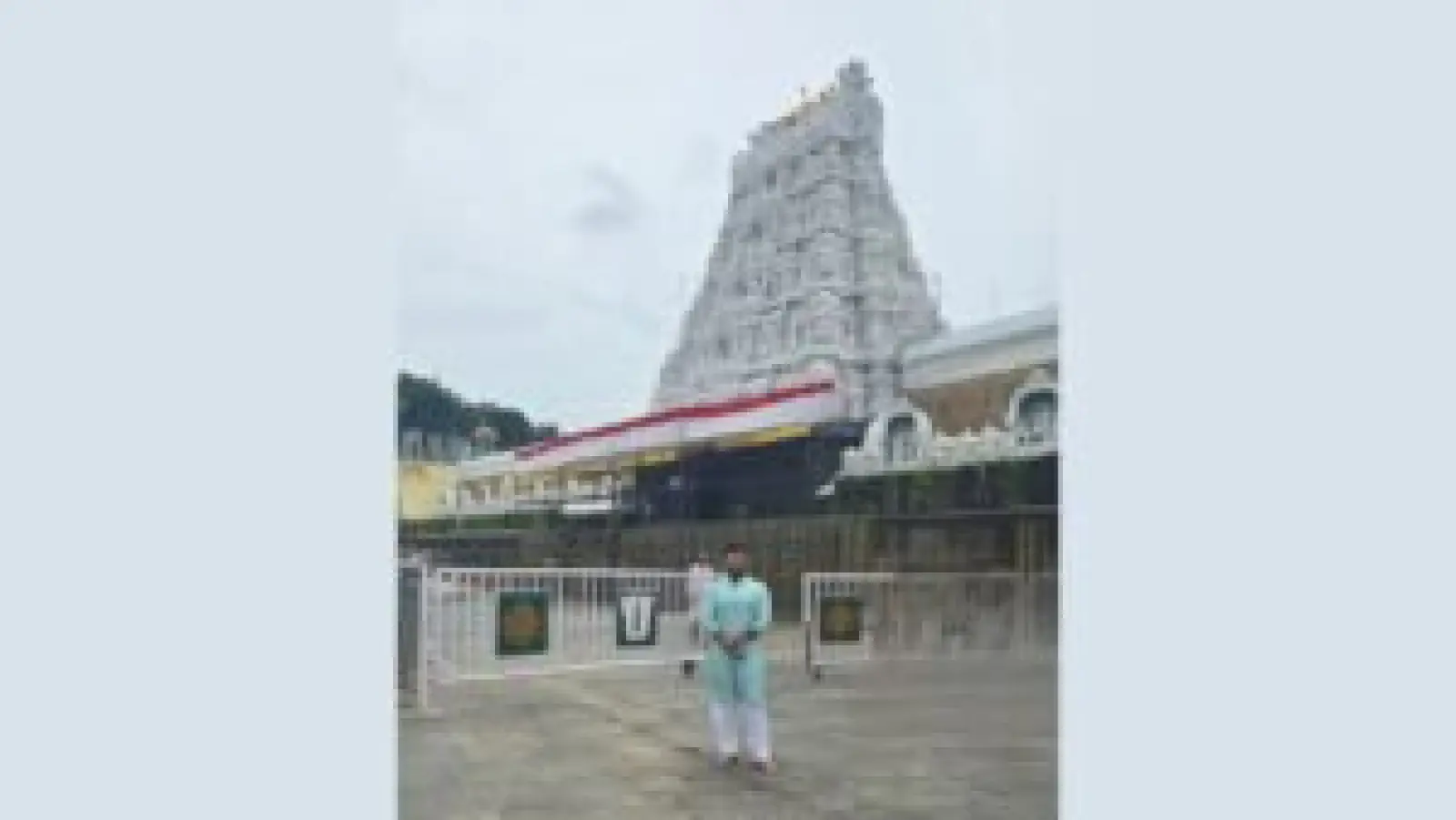 Tapan Acharya Receives Divine Darshan at Tirupati: A Spiritual journey