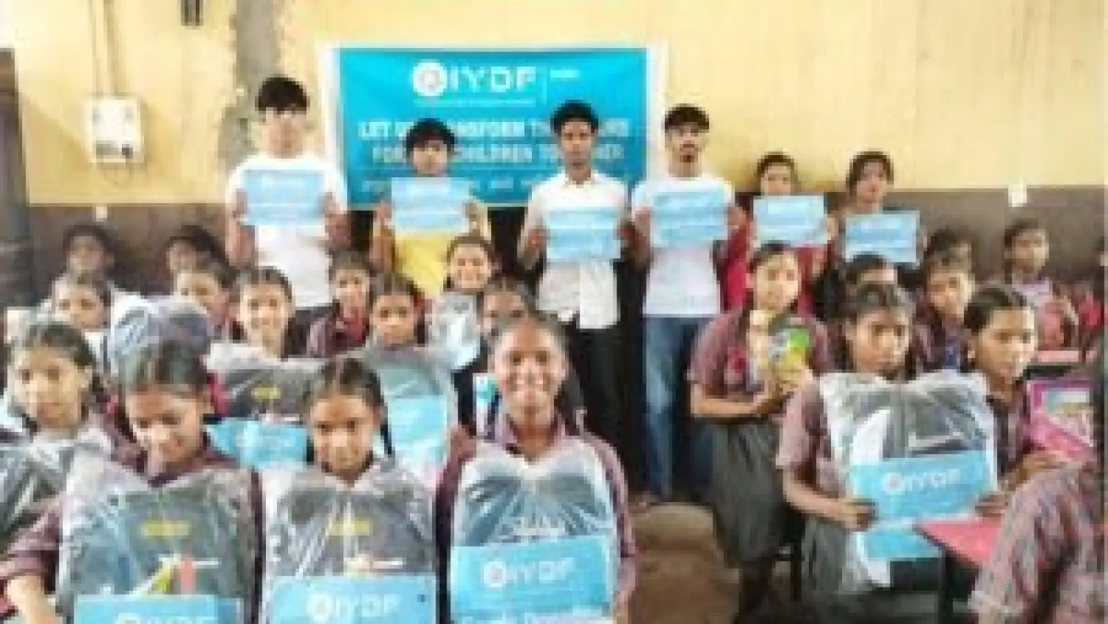 IYDF and Full Clean Dry-Cleaning Service Partner to Support Students of Madhav Vidyaniketan School