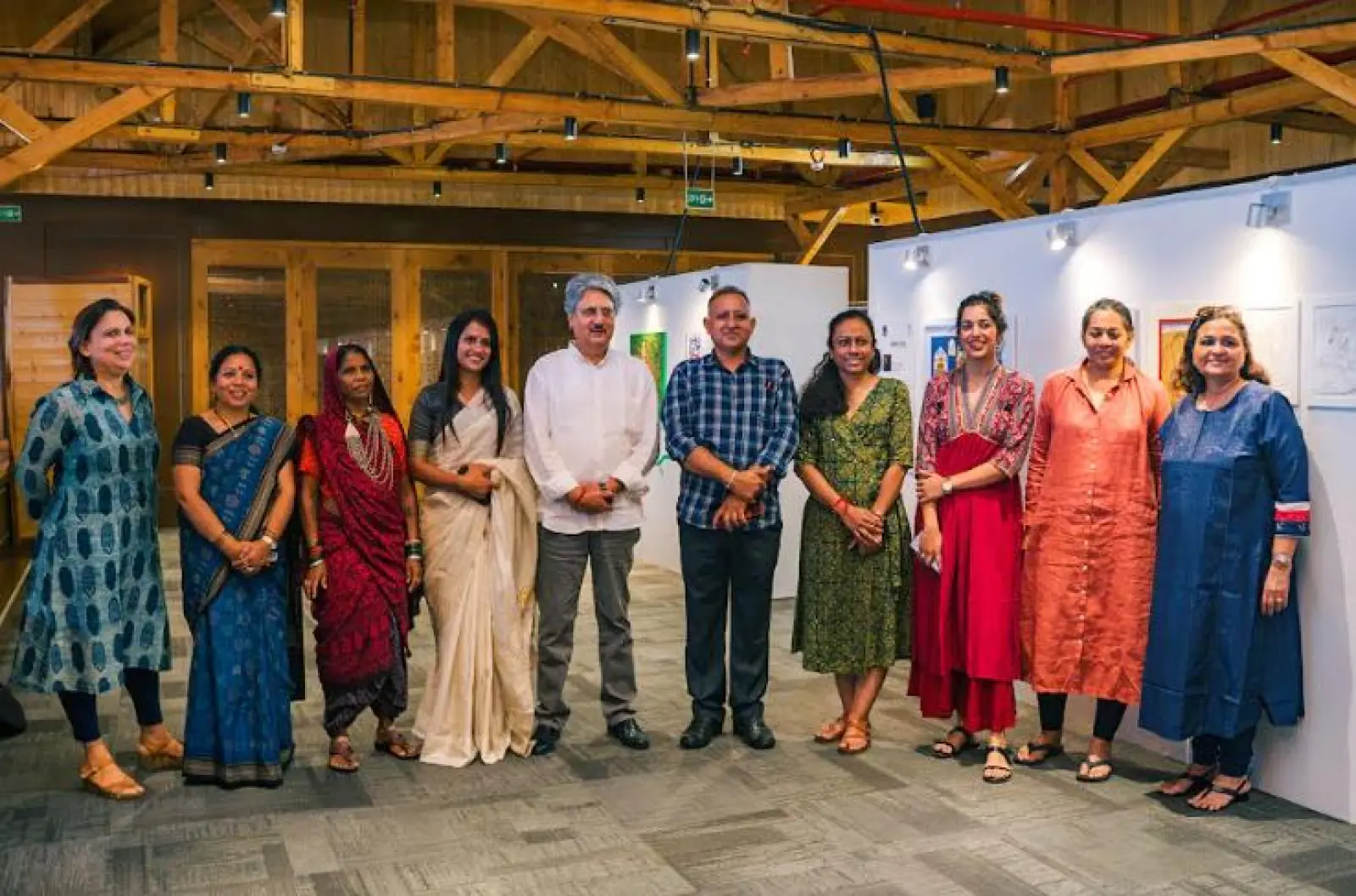 Jammu Bids Adieu to Sama-Vaya Artists; Art Retreat Concludes with an Exhibition Filled with Inspiration and Creativity