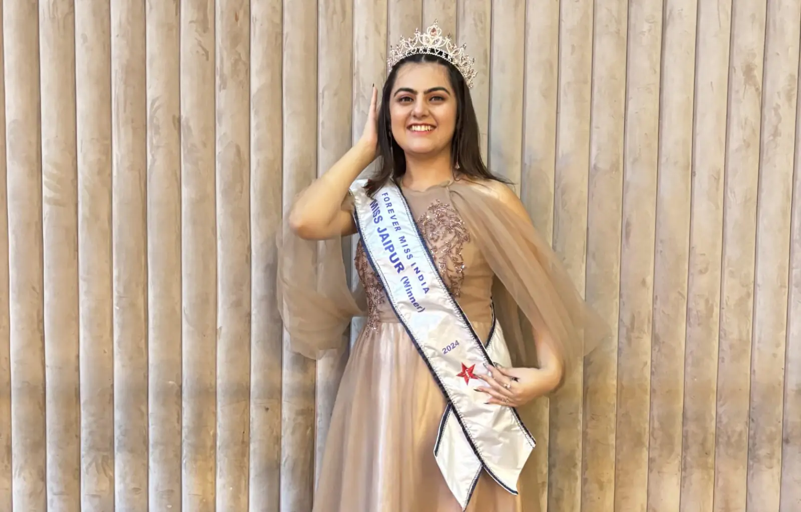 Victory for Utkarsha Bijeta as She Clinches Miss Jaipur 2024 Title at City Finale