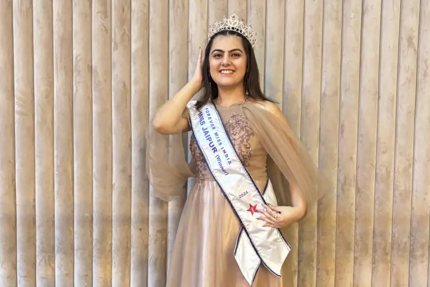 Victory for Utkarsha Bijeta as She Clinches Miss Jaipur 2024 Title at City Finale