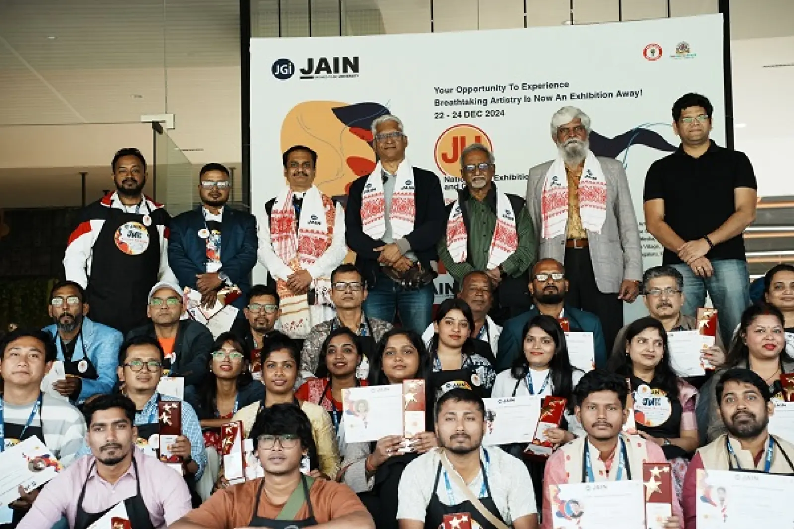 JU 2024 National Art Exhibition and Camp Kicks Off at Jain University