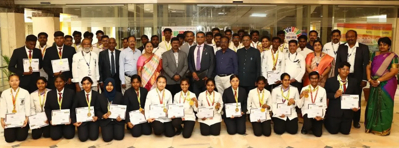 Dr. M.G.R. University Students Clinch 60 Gold Medals at India Bakery Expo 2024