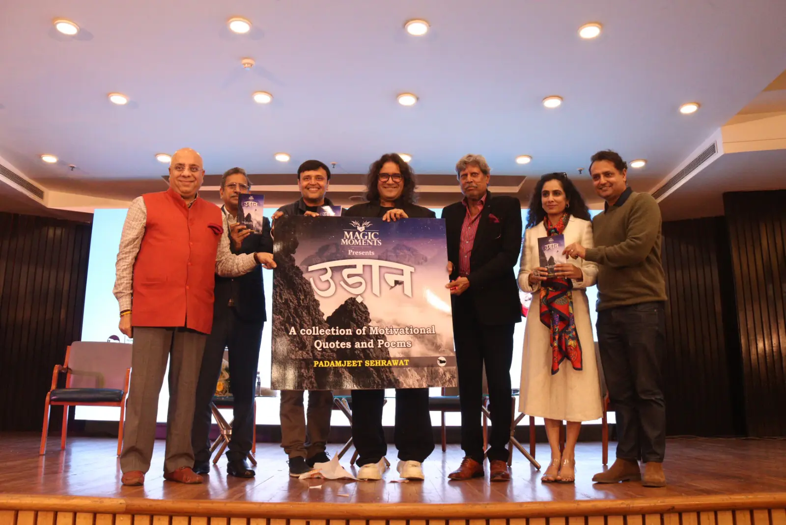 Padamjeet Sehrawat's Inspiring Poetry Collection 'Udaan' Launched in Delhi