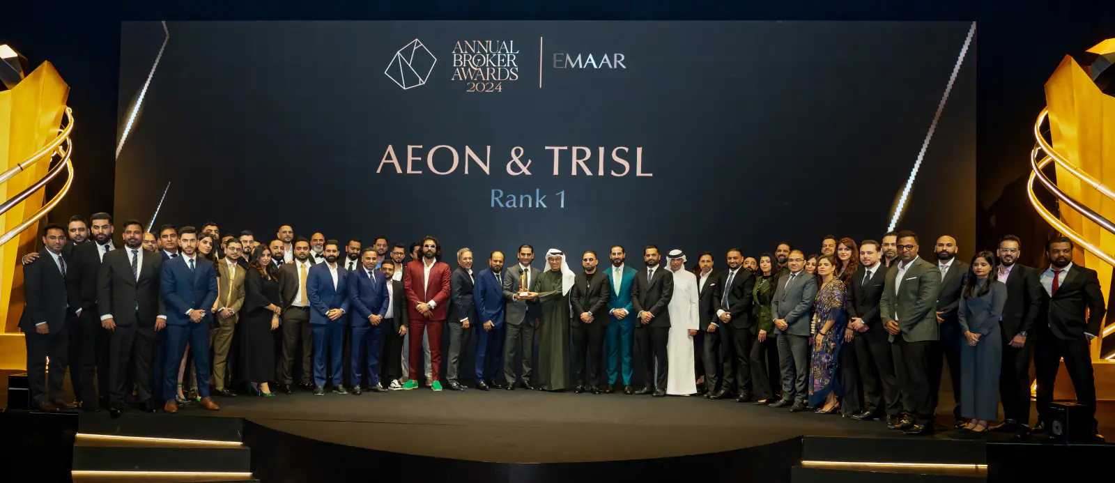 Aeon & Trisl Group Makes History, Secures No.1 Spot at Emaar Awards for Second Consecutive Year