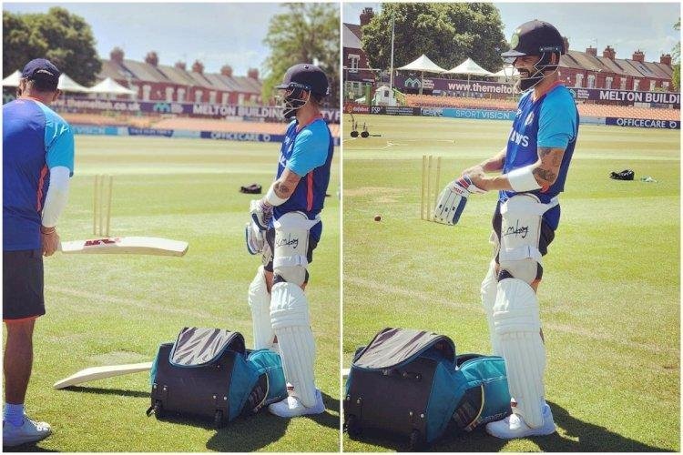 Virat Kohli Shared The Picture Of Practice, And Anushka's Comment Robbed The Gathering