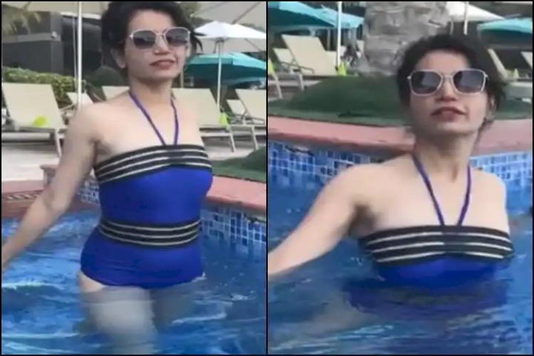 Rita Reporter Of Taarak Mehta's Show Set Fire To Water With Her Glamor, Such A Video Of The Actress Surfaced