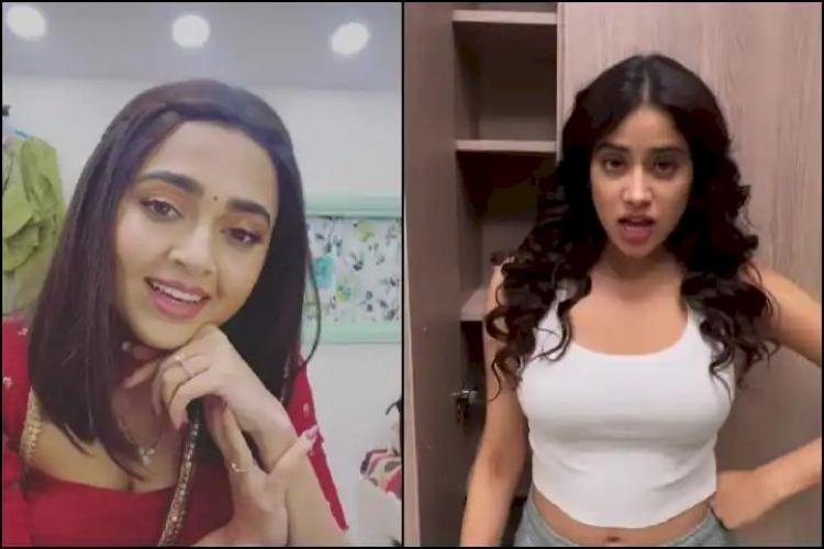 Janhvi Kapoor Made A Funny Reel On The Dialogue Of 'Naagin 6', Now Tejasswi Prakash Gave Such A Reaction