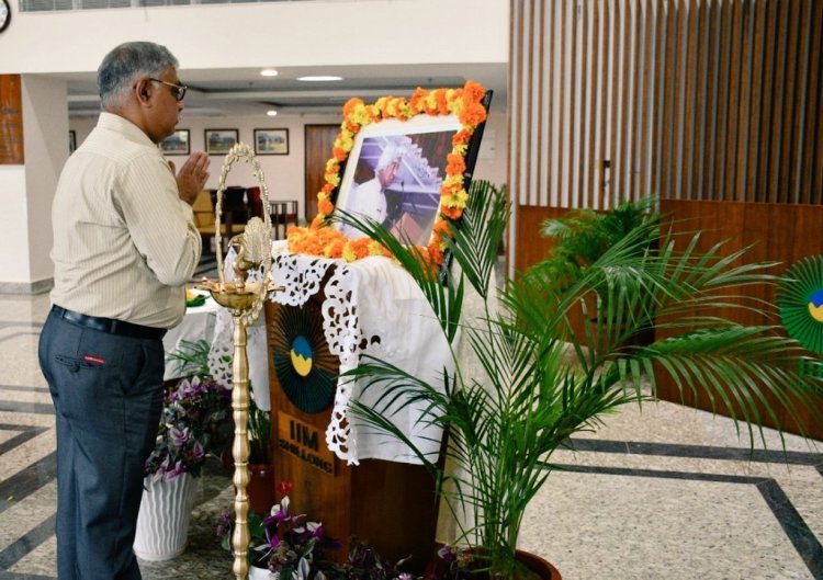 IIM Shillong pays homage to Dr. APJ Abdul Kalam on his death anniversary, holds Dr. APJ Abdul Kalam Memorial Lecture series