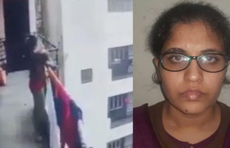 Mother throws baby girl from 4th floor in Bangalore