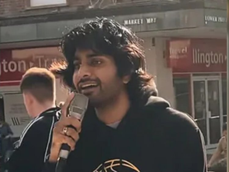 Street performer Vish sang 'Kal Ho Na Ho' on the road, UK netizens compare Arijit Singh