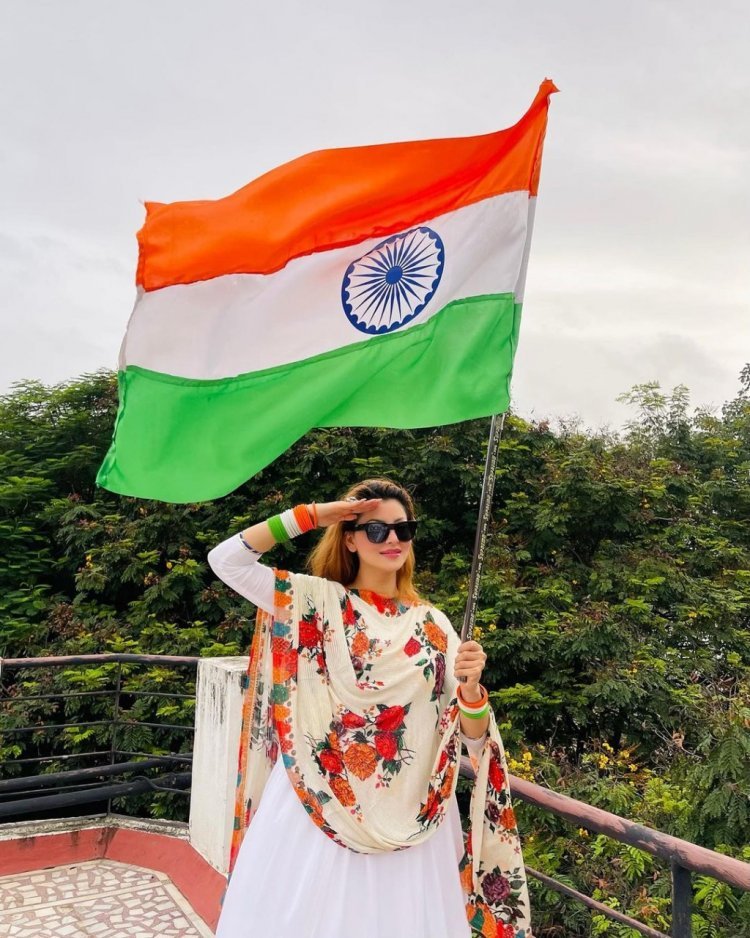 "Freedom does not come without a price, and neither did ours ", says actress Urvashi Rautela on this 75th Independence Day