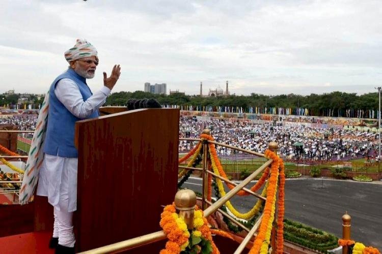 PM Modi Spoke For 83 Minutes From The Ramparts Of Red Fort, 2016's Speech Was The Longest