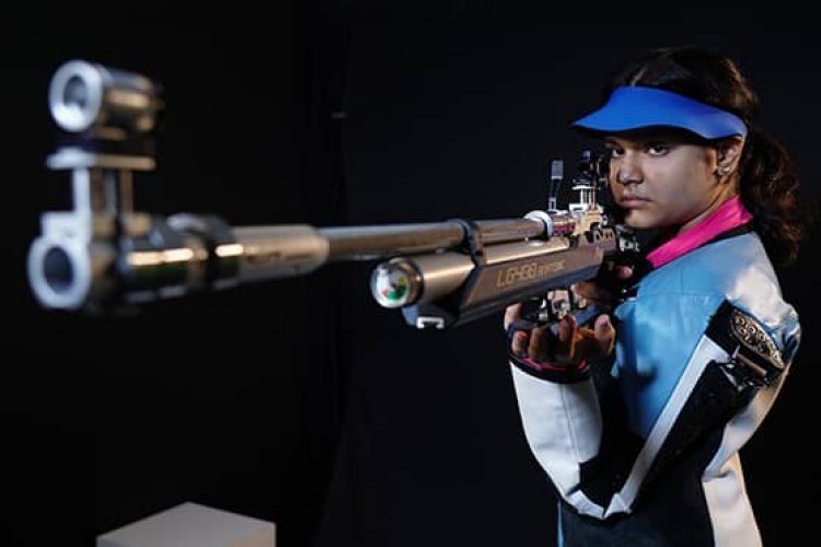 Khwaish got third position in East Shooting Championship