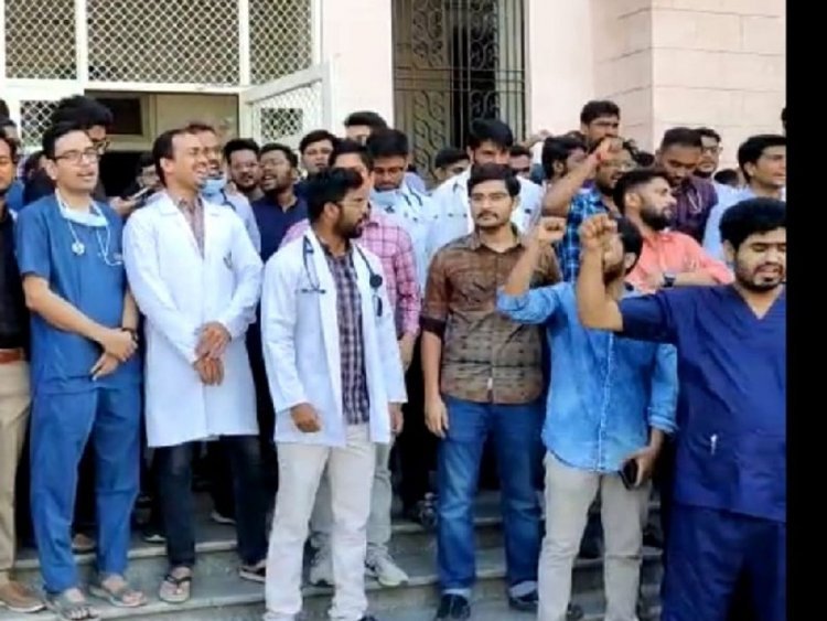 Residents' work boycott from today; Rally from SMS Medical College to Trimurti Circle