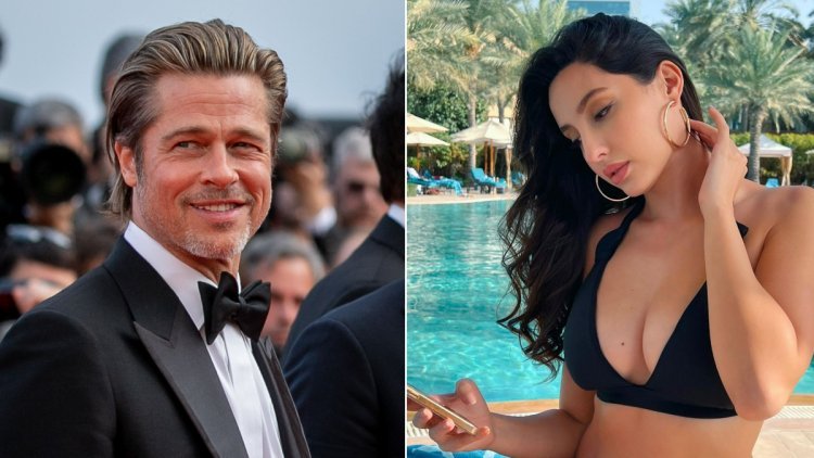 Nora's shocking thing: Said- Hollywood actor Brad Pitt had DM me
