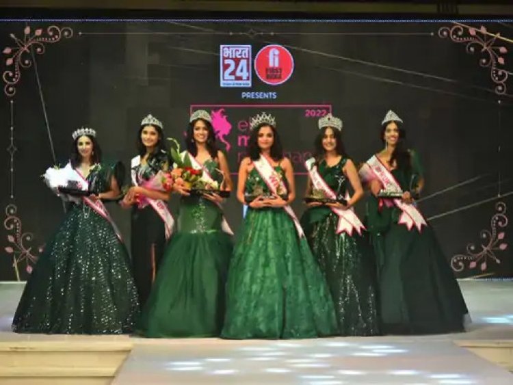 Shweta Raje became Elite Miss Rajasthan 2022: Models dressed in fusion dresses shine on the ground