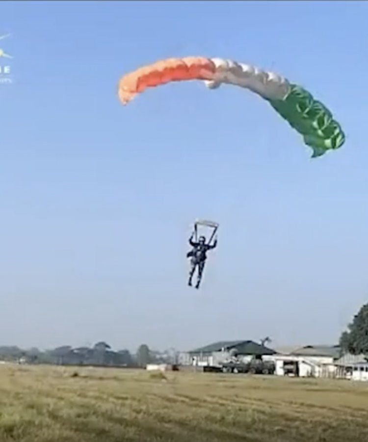 Manju, woman soldier of the Indian Army created history; Jumped from a height of 10,000 feet