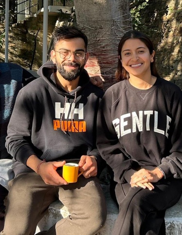 Anushka and Virat are celebrating holidays in Uttarakhand