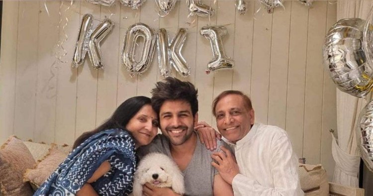 Kartik Aaryan celebrated 32nd birthday with parents; Shared the photo