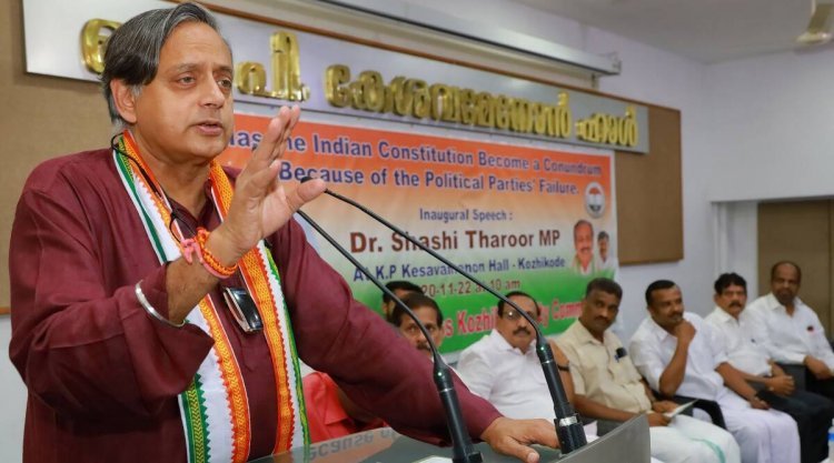 Party leaders accused Shashi Tharoor of factionalism, Tharoor said – no need to fear