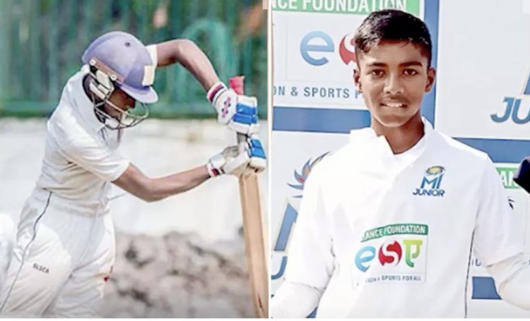 Played 508 runs in 40 overs match: 13-year-old Yash Chavde created history