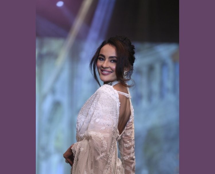 Seerat Kapoor Walks The Ramp At Lakshmi Manchu's Charity Show