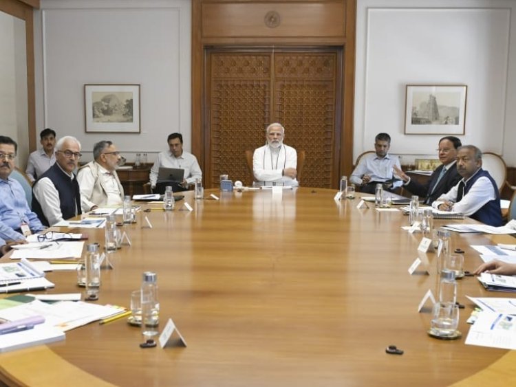 PM Modi held a high-level meeting regarding the heat