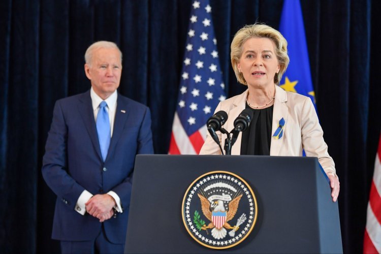 Biden will meet the EU chief today: Ursula von der Lynn arrive in America