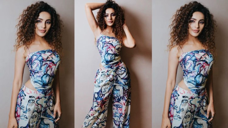 Actress Seerat Kapoor Mesmerizes Fans with Artsy 30k Outfit - A Perfect Blend of Fashion and Art