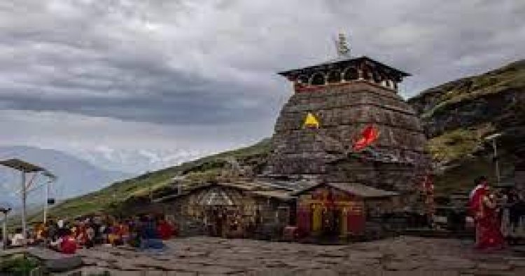 Tungnath temple of Uttarakhand 6 degrees, idols tilted 10 degrees