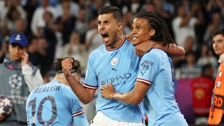 Manchester City won the UEFA Champions League for the first time: beat Inter Milan 1–0 in the final