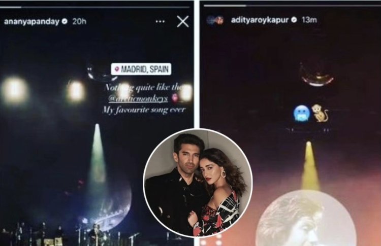 Rumored couple Aditya and Ananya are celebrating vacation at this beautiful place, this video went viral