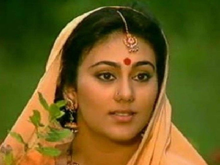 Sita of 'Ramayana' reached Ayodhya to visit Ramlala, Dipika Chikhlia appeared in devotion with sandalwood on her forehead