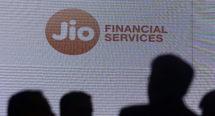 Jio Financial's share price fell by five percent on the first day of listing