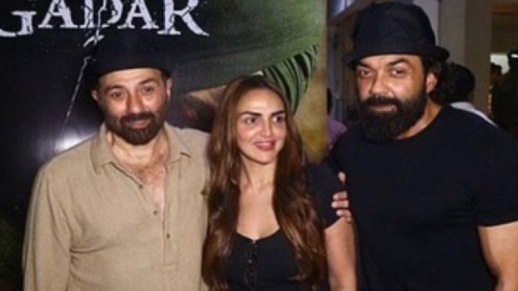 Esha Deol reached the seventh heaven on the success of Sunny Deol's 'Gadar 2', said- 'Brother had worked very hard'