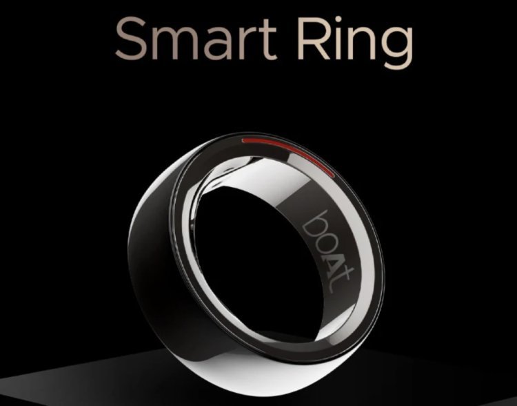 Boat launched the first smart ring, will give health information moment by moment, photo will be clicked with one touch